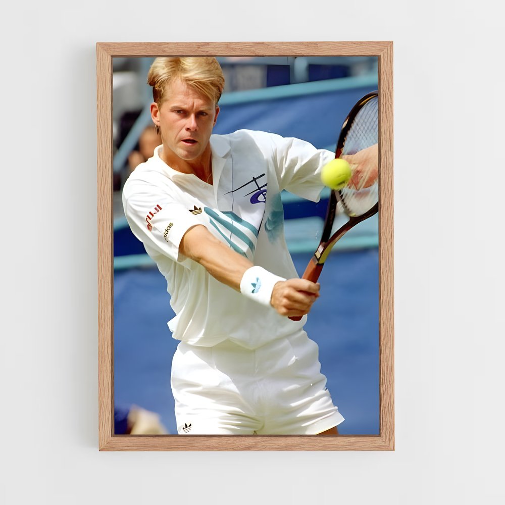 Poster Un Service Impeccable – affiche Tennis (vue 4)